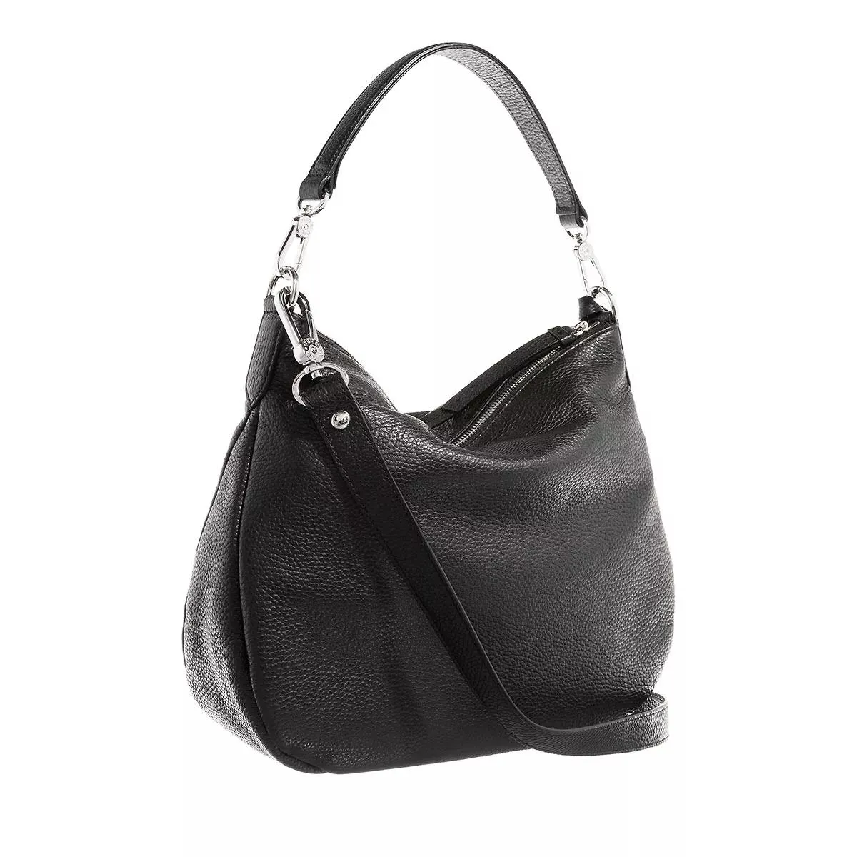   Abro  Beutel Juna Small Nos Black/Nickel  Hobo Bag 