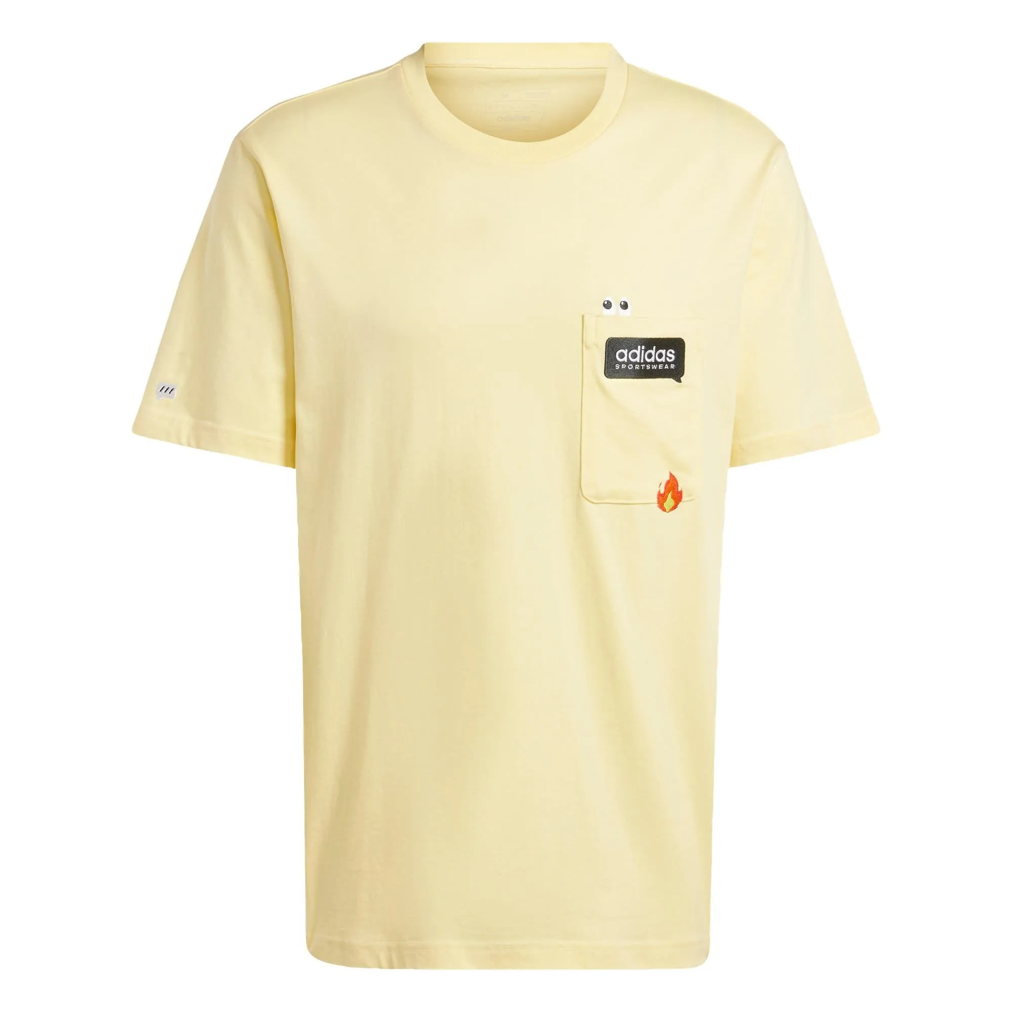 adidas Remoji Pocket Graphic T-Shirt T-Shirt Herren Almost Yellow im Online Shop von kaufen