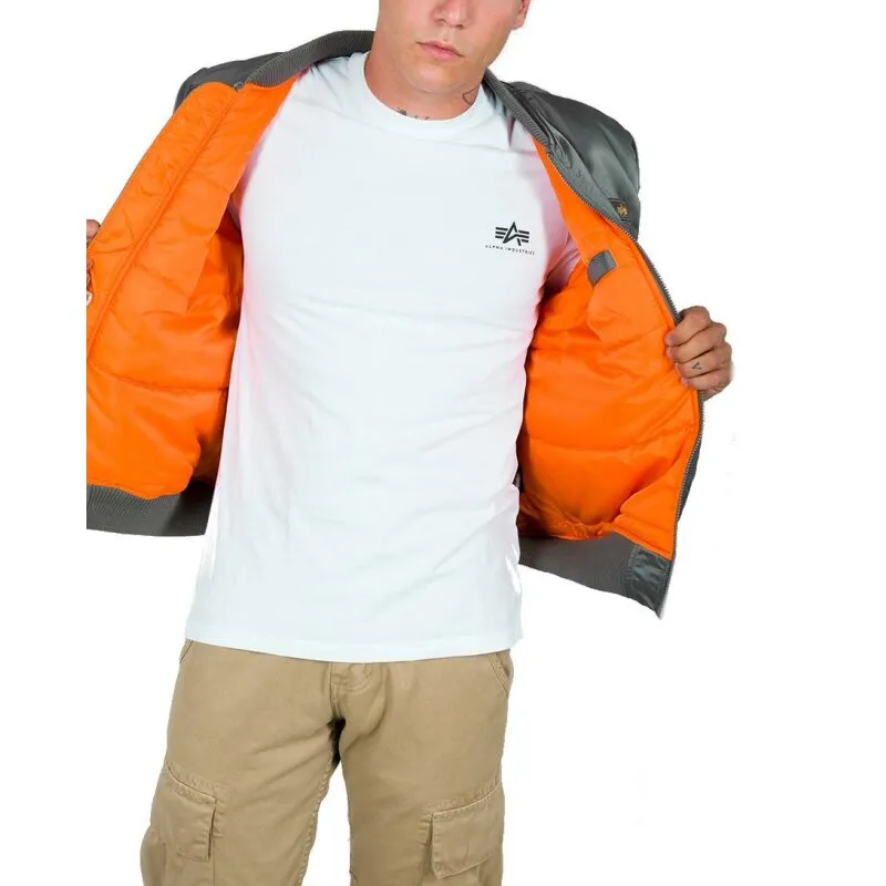 Alpha Industries Herren Bomberjacke MA-1 Air Force vintage green