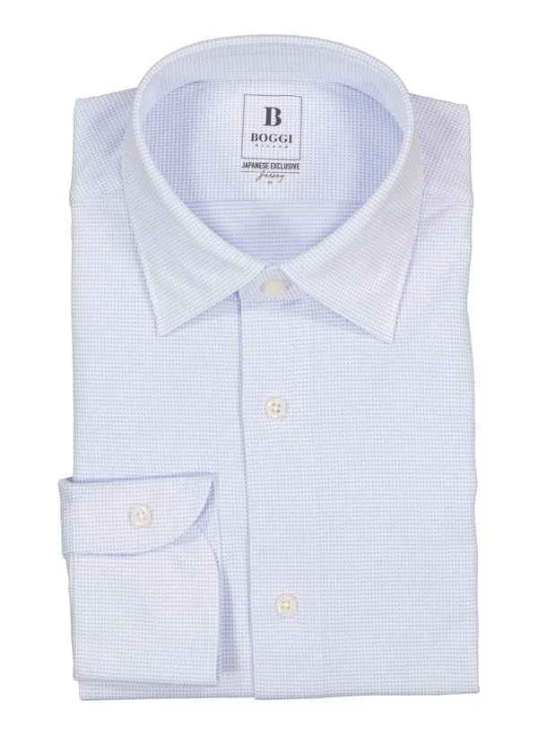 BOGGI MILANO, Hemd, hellblau