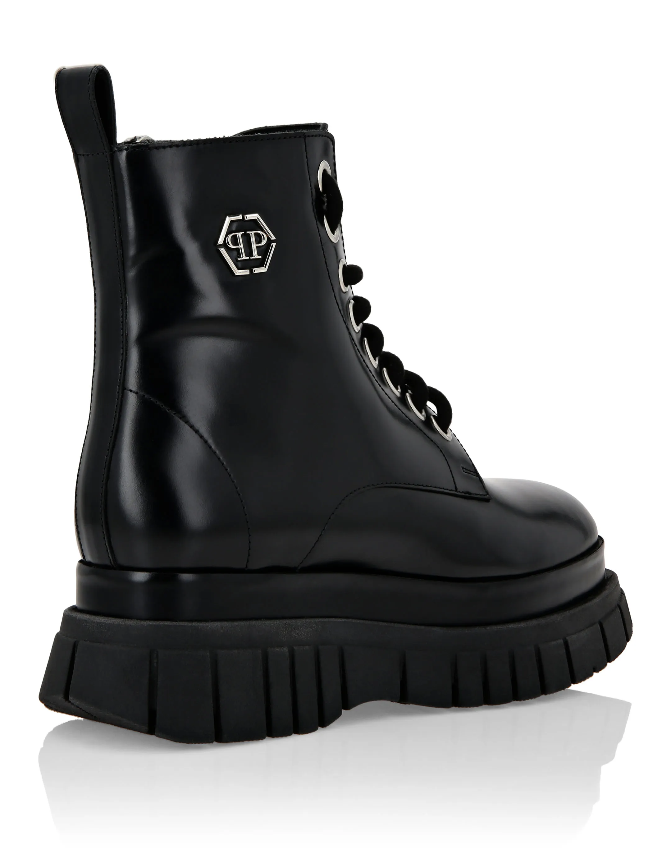 Boots Mid Flat Hexagon