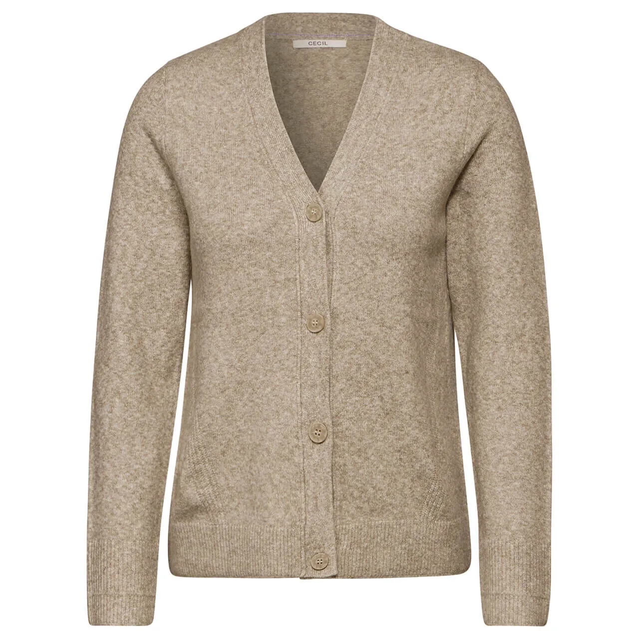 Cecil Strickjacke Buttoned in Beige kaufen | 15913
