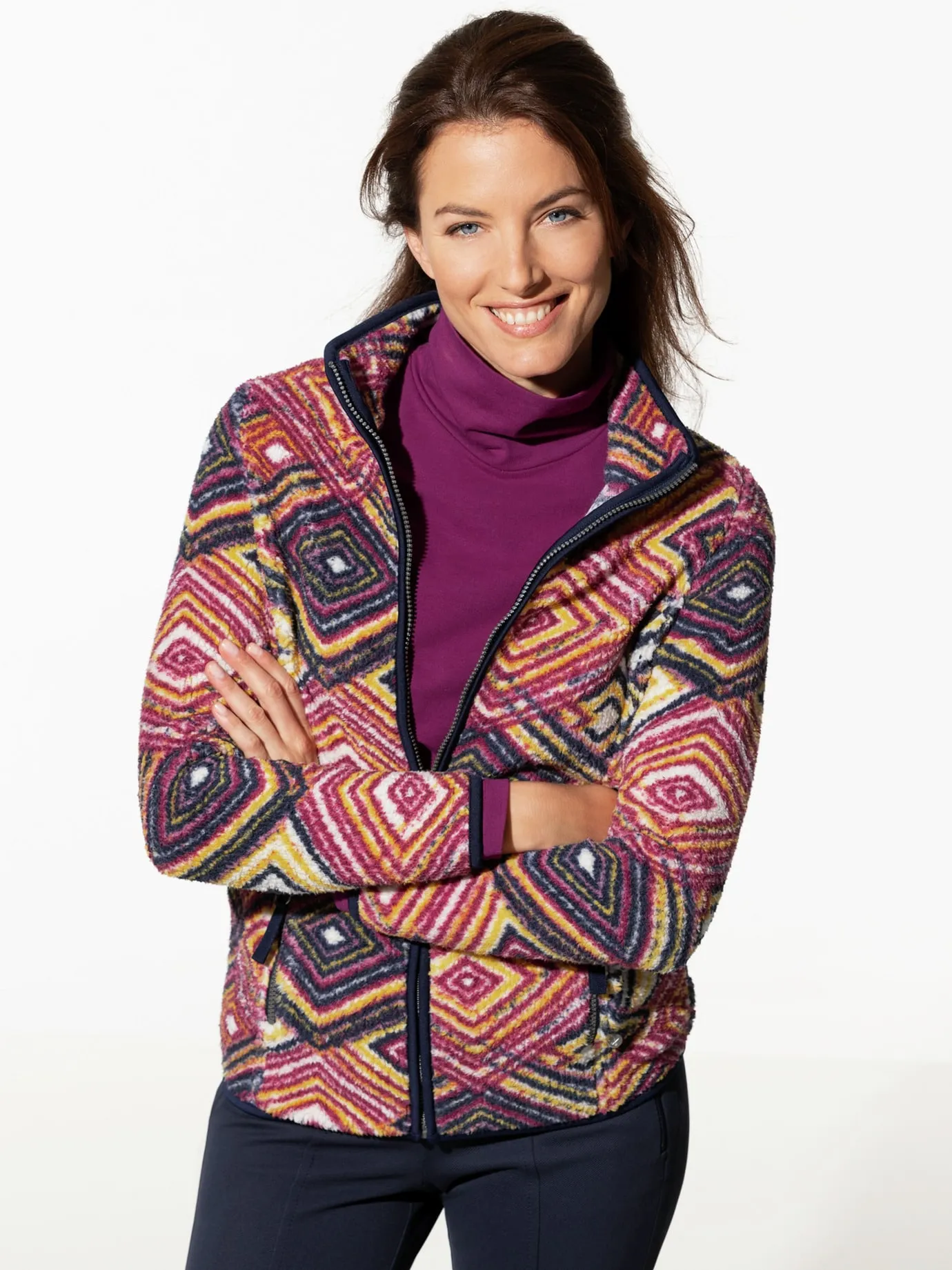 Freizeitjacke Teddy-Fleece