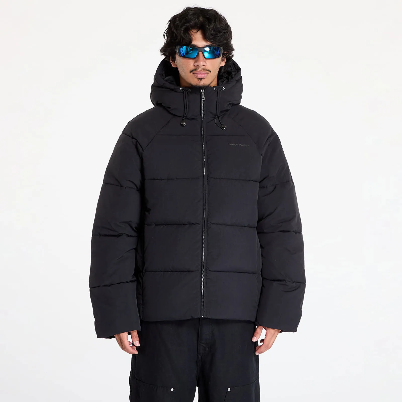 Gesteppte Jacke DAILY PAPER Relaxed Puffer Black 2422082