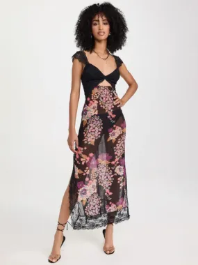 Glamouröses Maxikleid aus Spitze