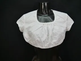 Gr.46 Dirndlbluse süße Bluse für Dirndl Karlsbader Spitze Trachtenbluse B8709