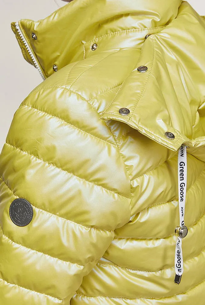 Green Goose Damen Steppjacke