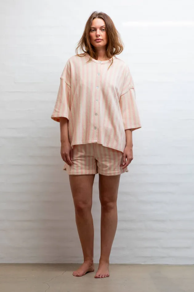 Gym-Shorts NARAM in Peach/Creme
