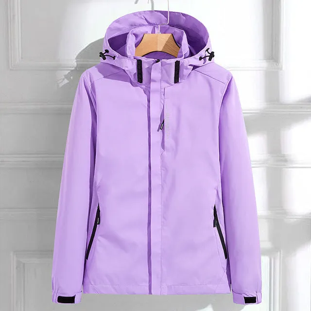 Heidi-Mode | Elegante und Wasserdichte Regenjacke mit Doppelschluss