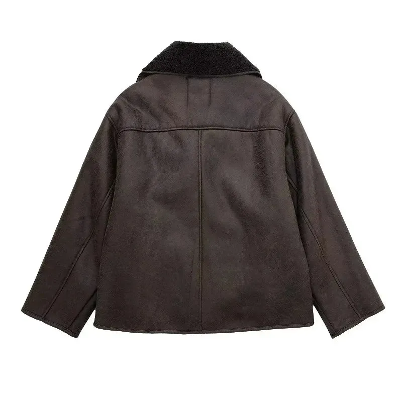 Heidi-Mode | Lederjacke Warm & Trendy