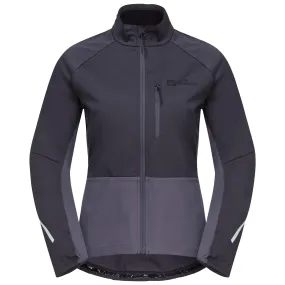 Jack Wolfskin MOROBBIA JKT W Softshelljacke Damen graphite im Online Shop von kaufen