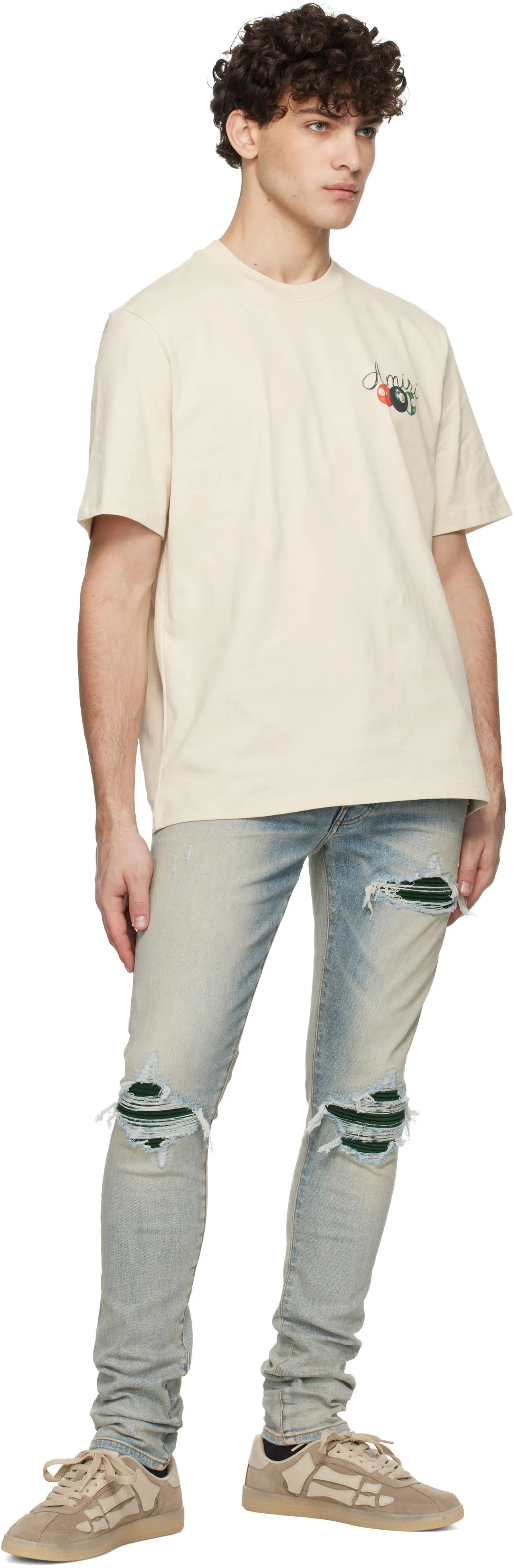 Jeans AMIRI AMIRI Blue Suede MX1 Jeans AMDNSY1135