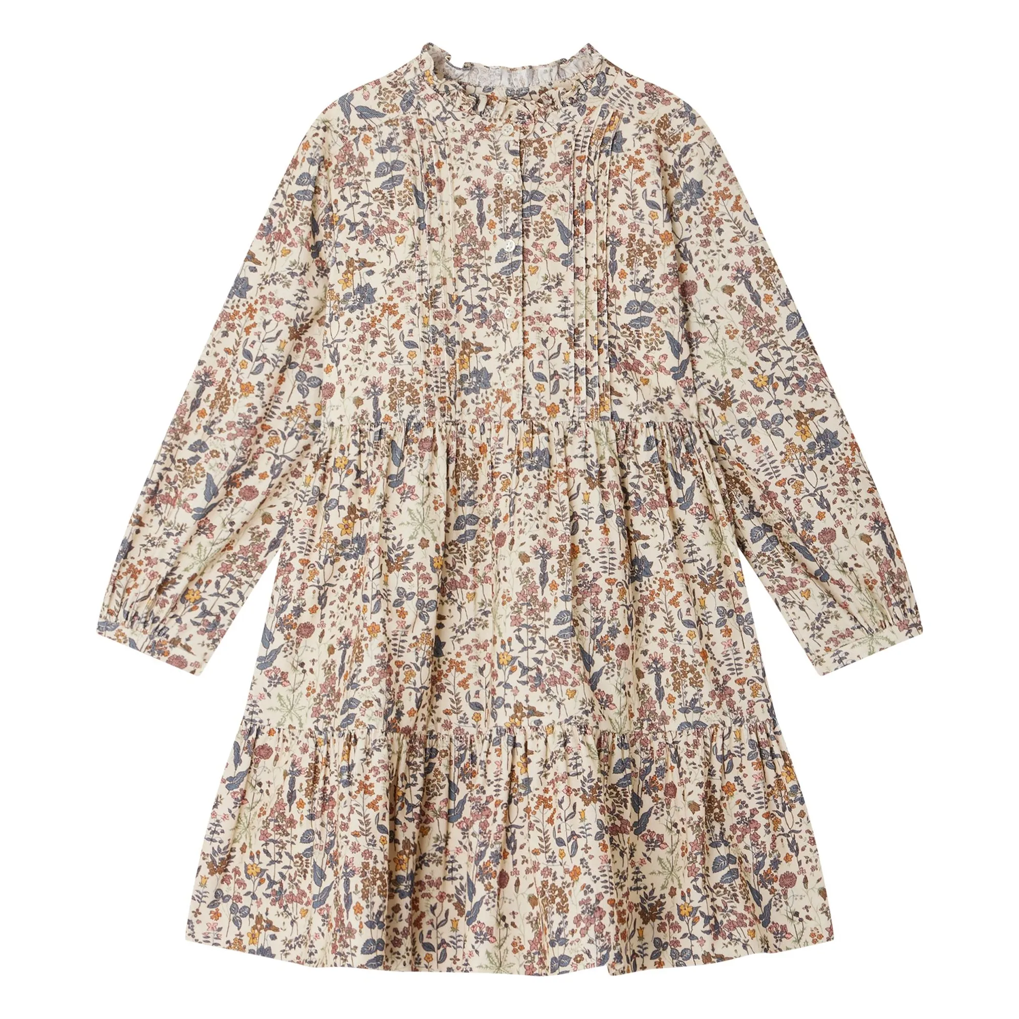 Kleid Gwyneth Blume | Beige