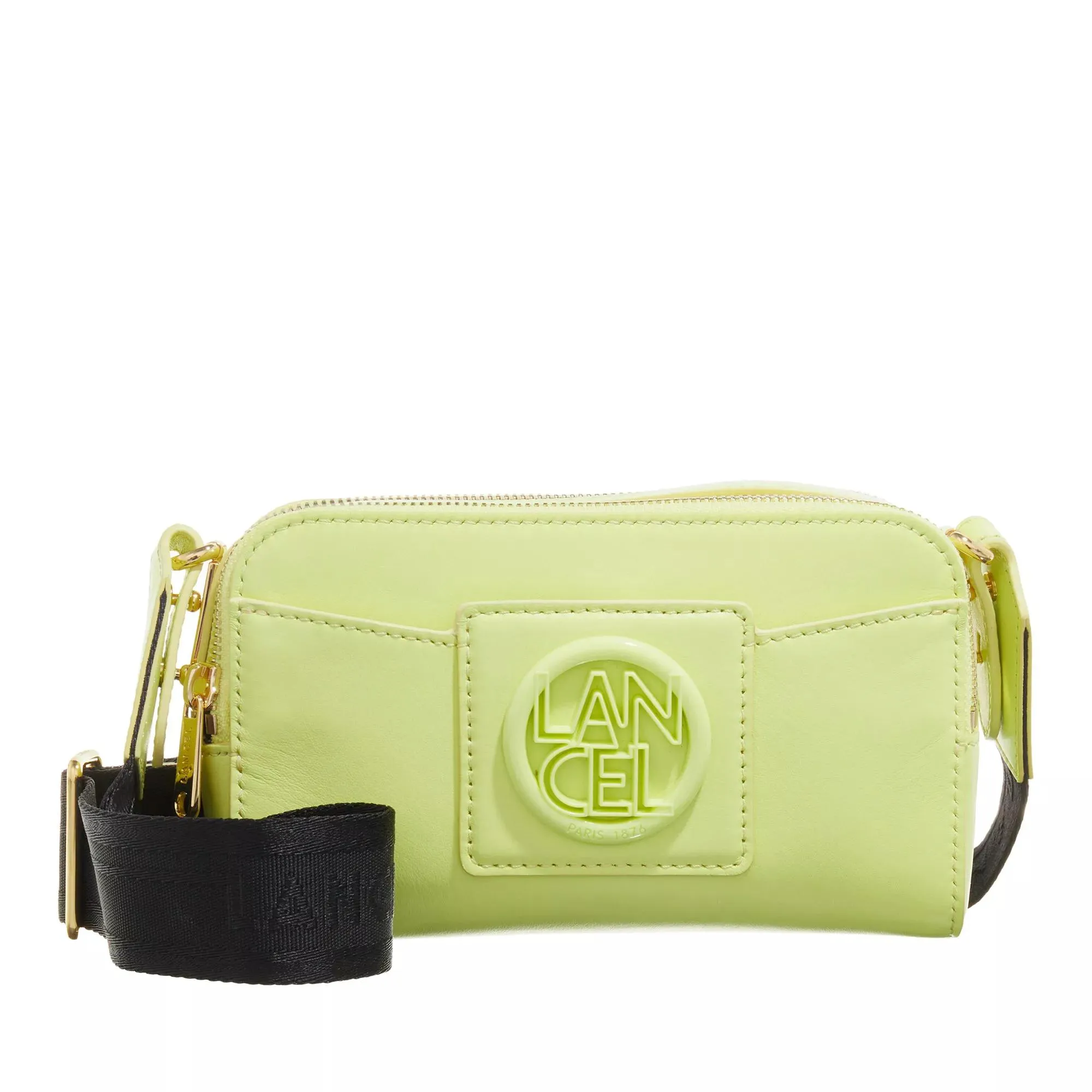   Lancel  Roxane De Lancel Lime  Camera Bag 