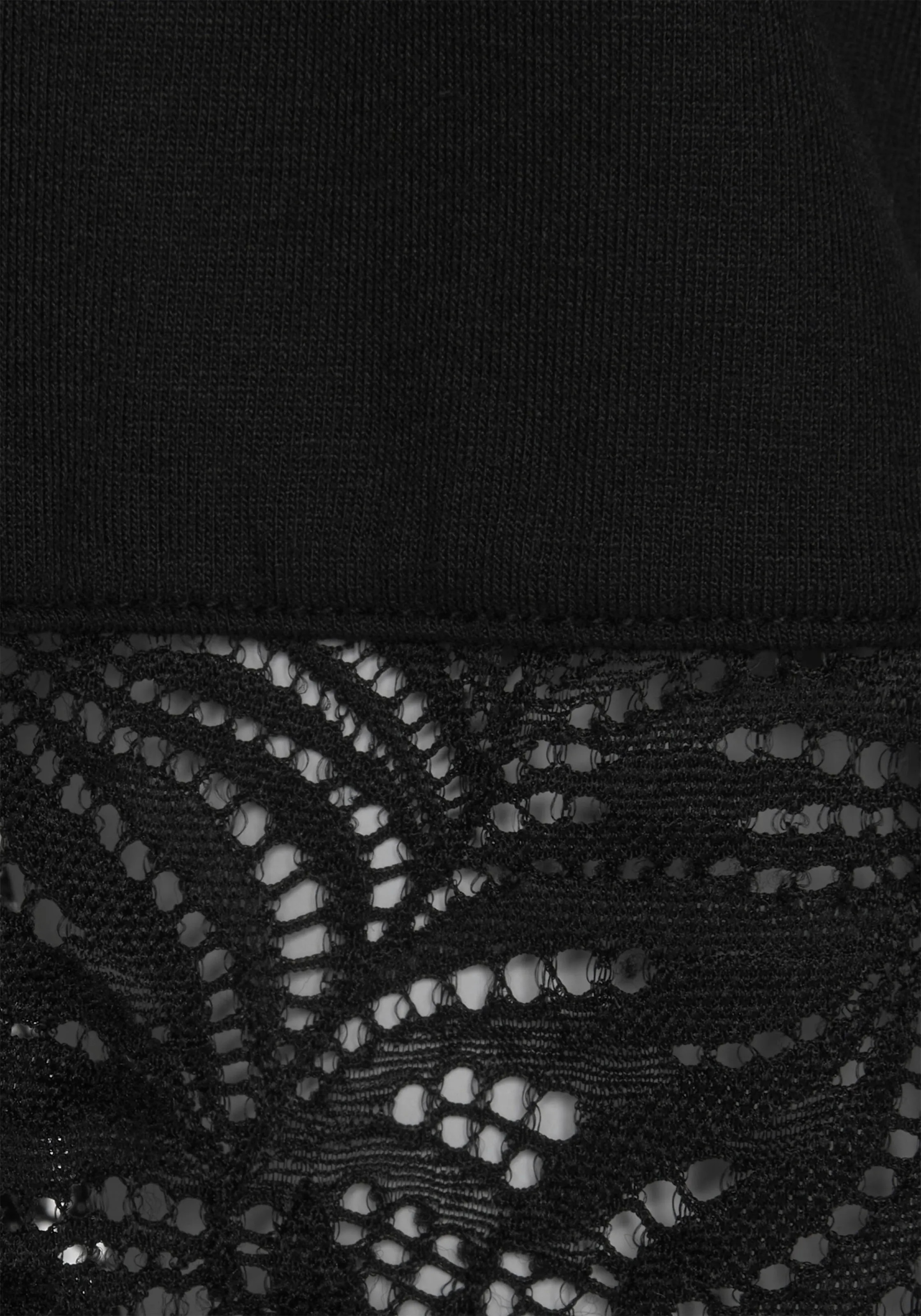 LASCANA Kimono in schwarz
