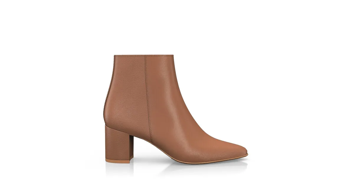 Mittelhohe Stiefeletten mit Spitze 58939