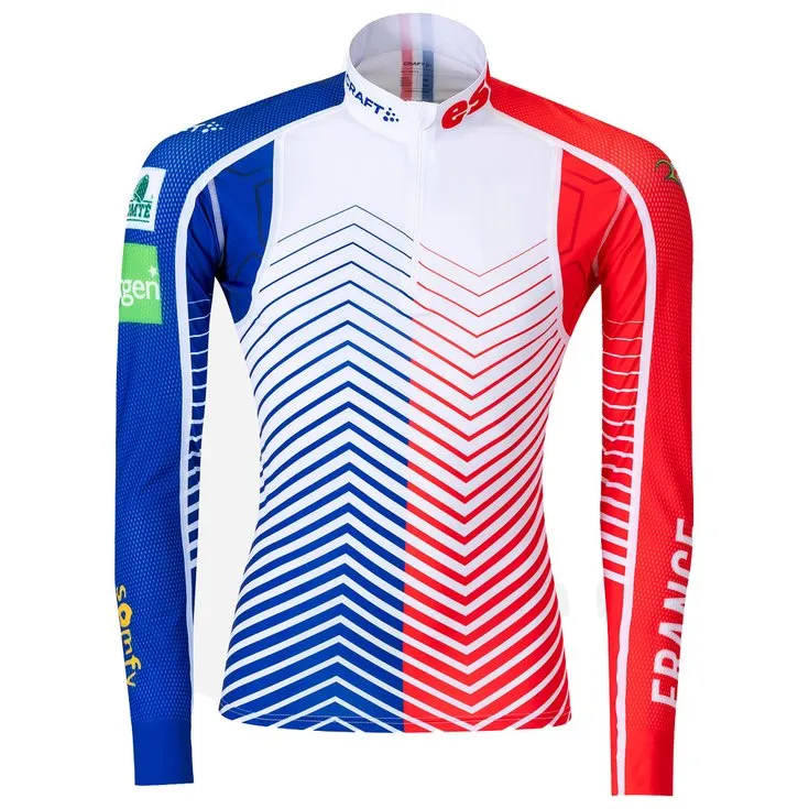 Nordischer Overall Oben Craft ---Ski Team Stratum Jersey FFS Homme