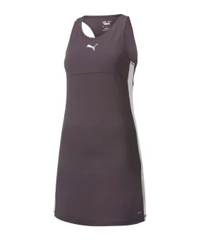 PUMA teamLIGA Kleid Damen Schwarz Weiss (003)