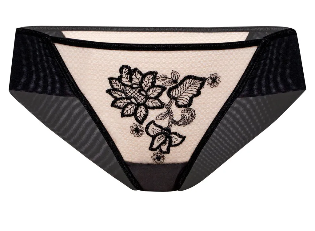 Roza-Mehendi schwarz Slip