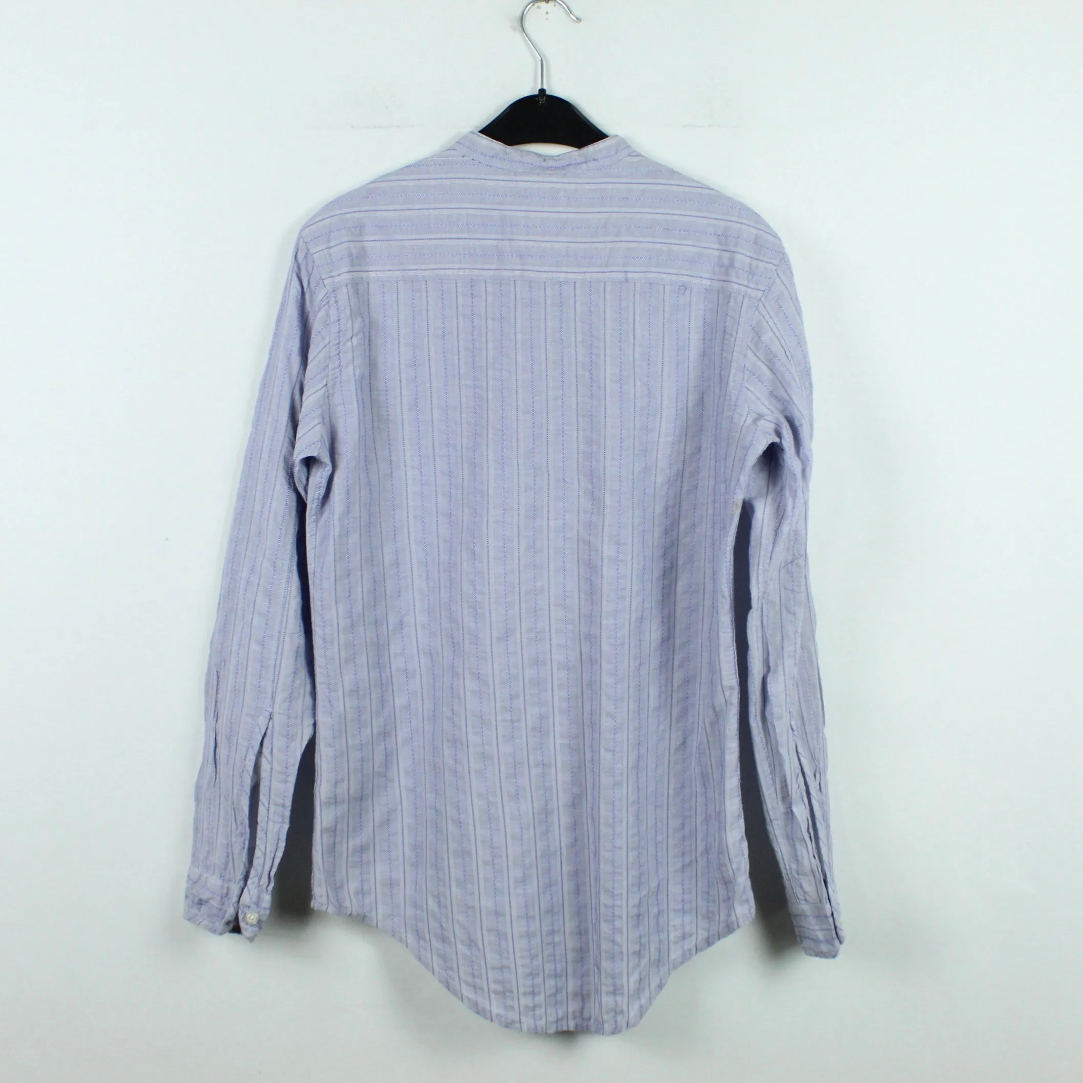 Second Hand BAUM UND PFERDGARTEN Bluse Gr. 36 blau weiss Hemdbluse (*)