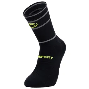 Socken Bv Sport ---Trail Ultra Reflect Noir Jaune