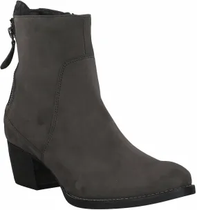 Stiefeletten aus Leder 105402695774 (Dunkelgrau)