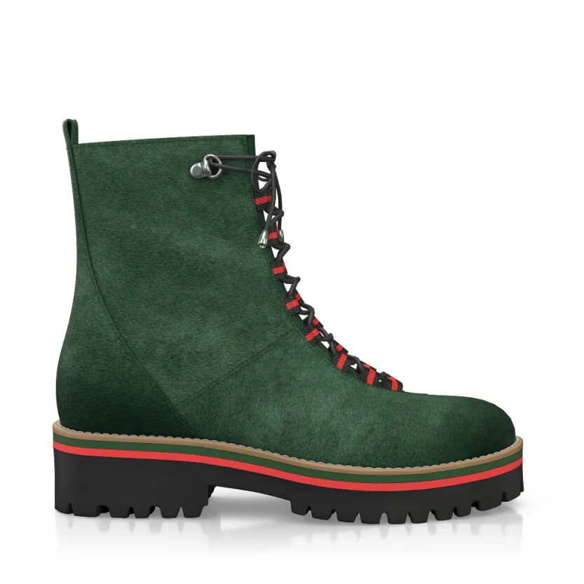 Stiefeletten mit robuster Sohle 40061
