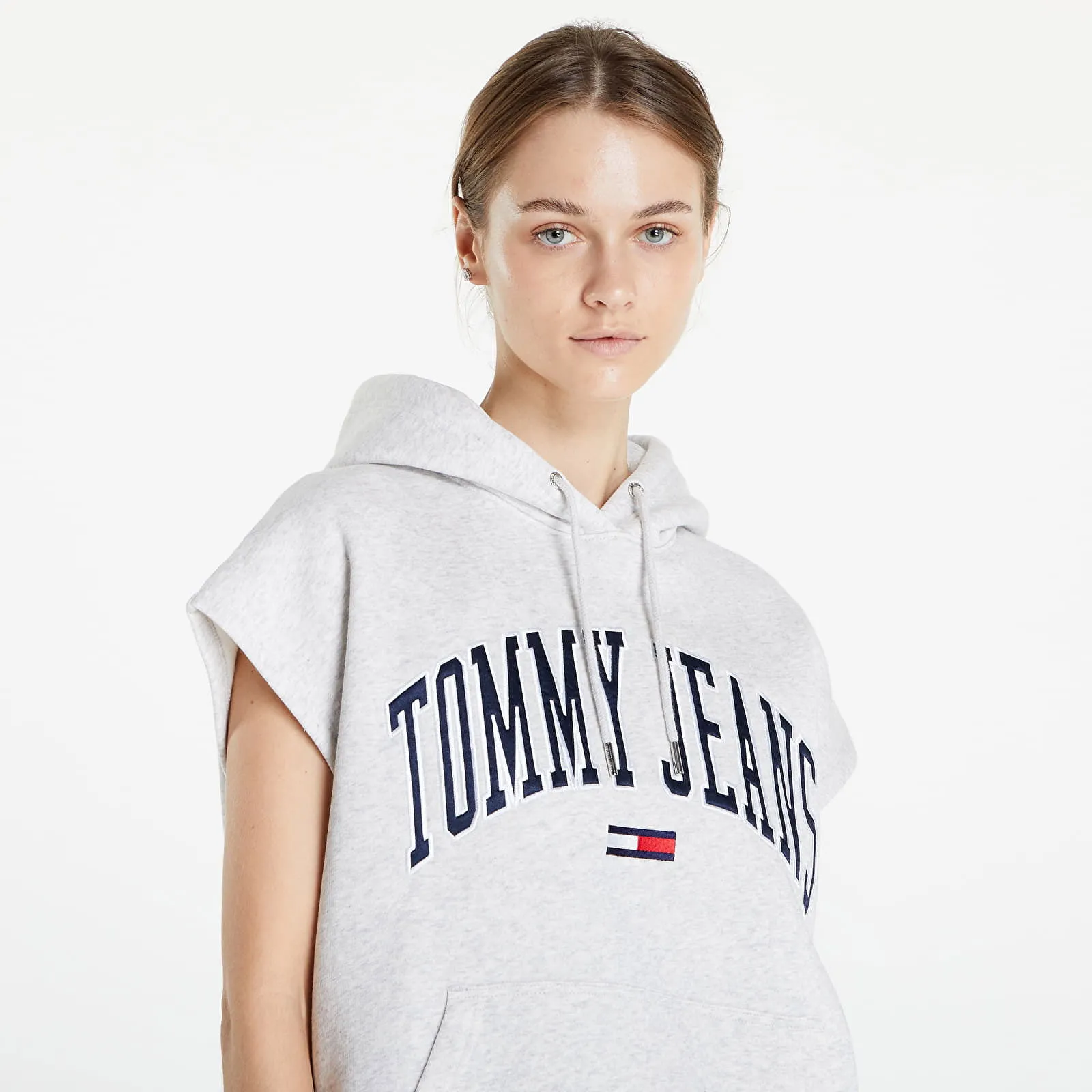 Sweatshirt Tommy Hilfiger Oversized Collegiate Logo Vest DW0DW14343 PJ4