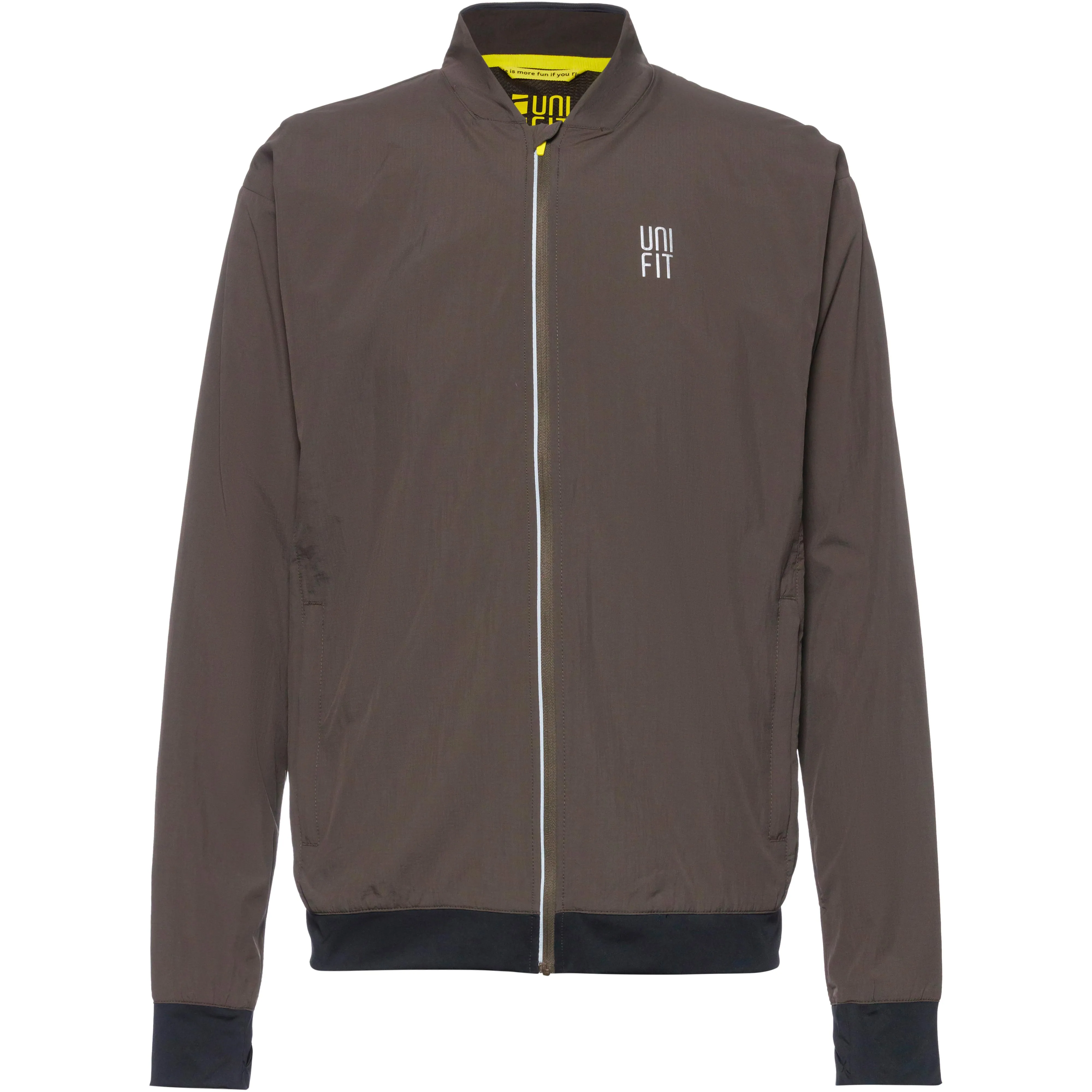 unifit Laufjacke Herren black olive im Online Shop von kaufen